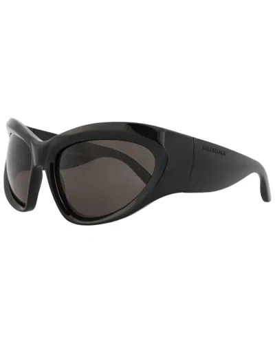 Balenciaga Women's Bb0228s 64mm Sunglasses In Black