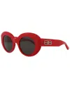 Balenciaga Bb0235s Sunglasses In Red