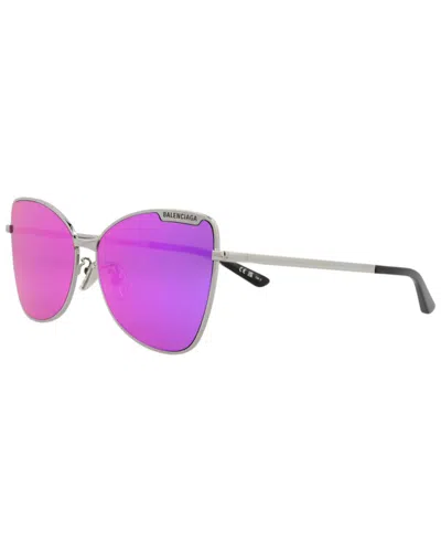 Balenciaga Women's Bb0278s 60mm Sunglasses In Purple