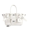 Balenciaga Women's Bel Air Carry All Bag Mini  In White