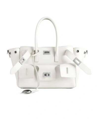 Balenciaga Women's Bel Air Carry All Bag Mini  In White