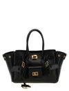 Balenciaga Structured Tote Bag With Buckle And Gold-tone