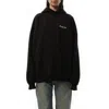 Balenciaga Beverly Hills Hoodie In Washed Black
