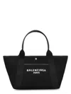 Balenciaga Borsa Shopping Biarritz Media In Tela Nera Donna