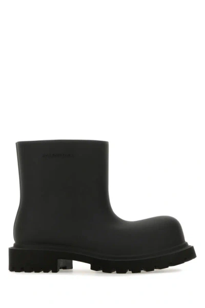 BALENCIAGA BALENCIAGA WOMEN BLACK EVA STEROID ANKLE BOOTS