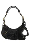 Balenciaga Borsetta A Tracolla Le Cagole Xs Con Lavorazione Coccodrillo Da Donna In Nero