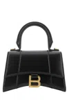 Balenciaga Borsa Hourglass Xs Da Donna In Nero In Black
