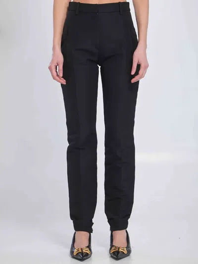 Balenciaga Women Black Trousers