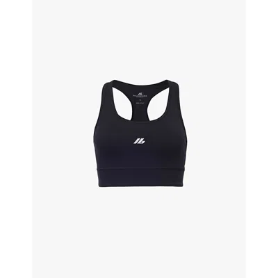 Balenciaga Activewear Sleeveless Top In Matt Nylon Blend In Black