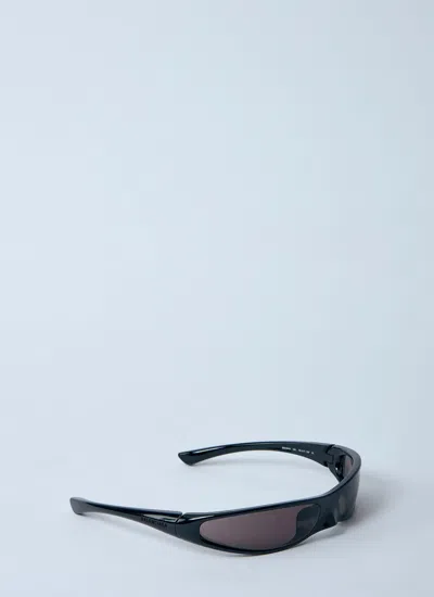 Balenciaga Women Blade Rectangle Sunglasses In Gray