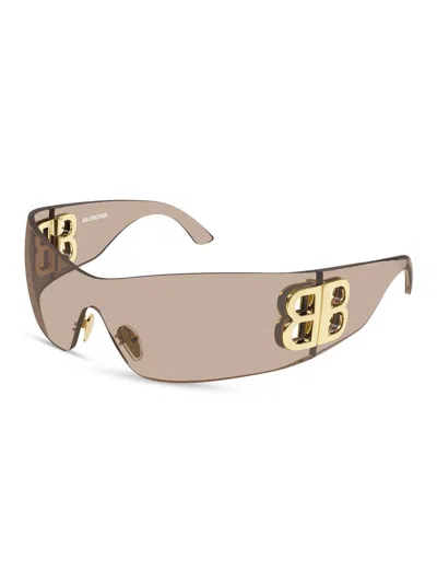 Balenciaga Women's Bossy 99mm Shield Sunglasses In Pattern