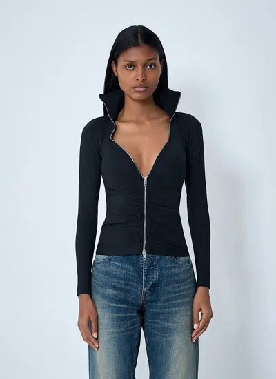 BALENCIAGA BALENCIAGA WOMEN BRA CUP ZIP-UP JACKET