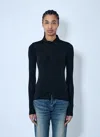 Balenciaga Women Button-down Shirt In Black
