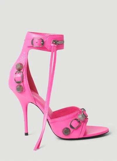 BALENCIAGA BALENCIAGA WOMEN CAGOLE HIGH HEEL SANDALS