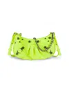 Balenciaga Women's Cagole Mini Leather Shoulder Bag In Yellow
