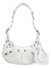 Balenciaga Borsetta A Tracolla Le Cagole Xs Bag Traforata  Da Donna In Bianco Ottico In White