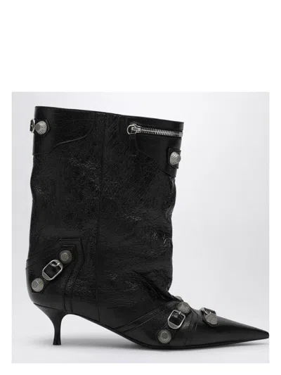 BALENCIAGA WOMEN'S CAGOLE WIDE ANKLE BOOT