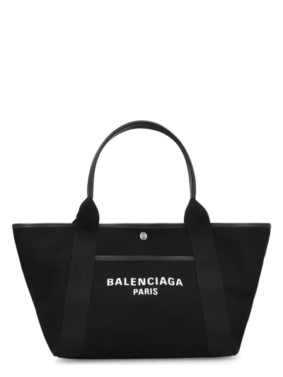 BALENCIAGA WOMEN'S CANVAS MEDIUM BIARRITZ SHOPPING BAG