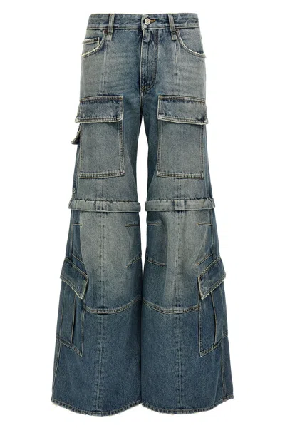 BALENCIAGA BALENCIAGA WOMEN 'CARGO FLARED' JEANS