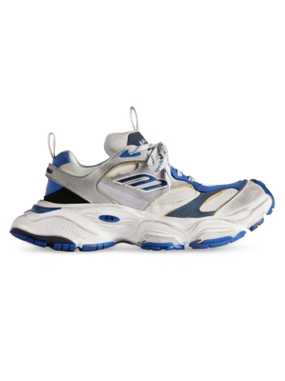 Balenciaga Women's Cargo Sneakers In White Grey