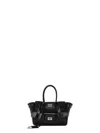 Balenciaga Women's Leather Carry All Bel Air Shopping Bag