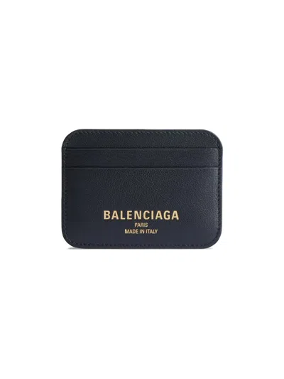Balenciaga Women's Cash 2.0 Card Holder In Black