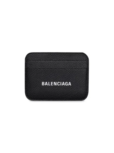 Balenciaga Women's Cash Card Holder In Black