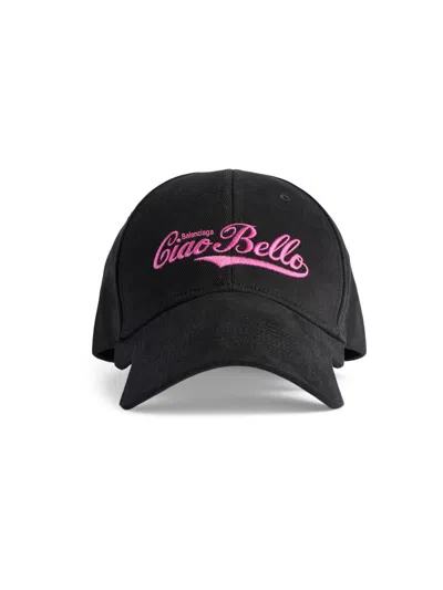 Balenciaga Women's Ciao Bello Baseball Cap In Black