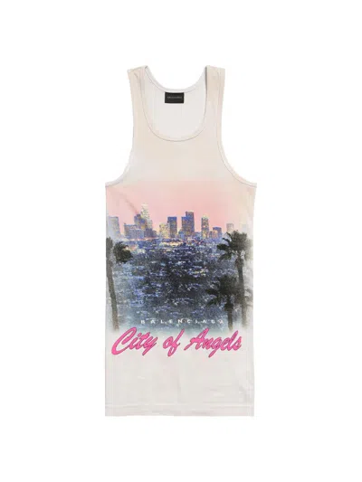 Balenciaga Women's City Of Angels Tank Top In Multi