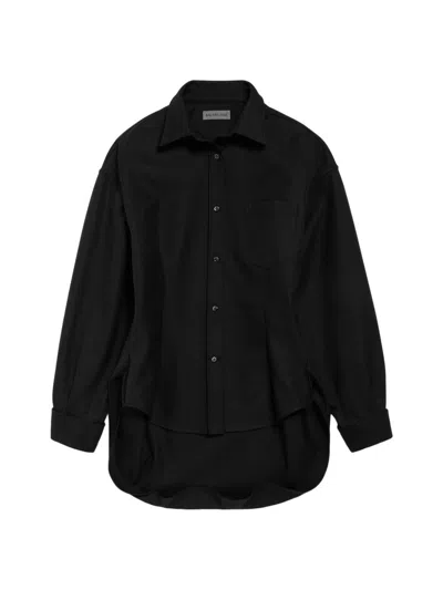 Balenciaga Women's Classic Shirt In Black