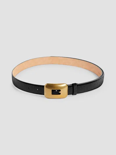 Balenciaga Women's Clicca Belt In Black