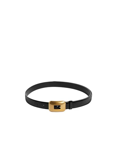 Balenciaga Women's Clicca Belt In Black