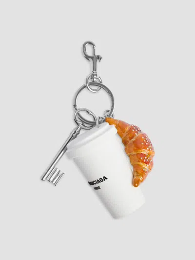 Balenciaga Women's Coffee Cup Charm In Multi