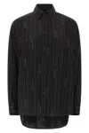 Balenciaga Viscose Shirt In Black