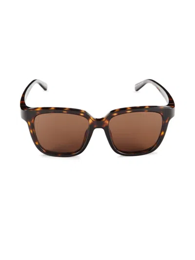 Balenciaga Women's Core 54mm Square Sunglasses In Metallic