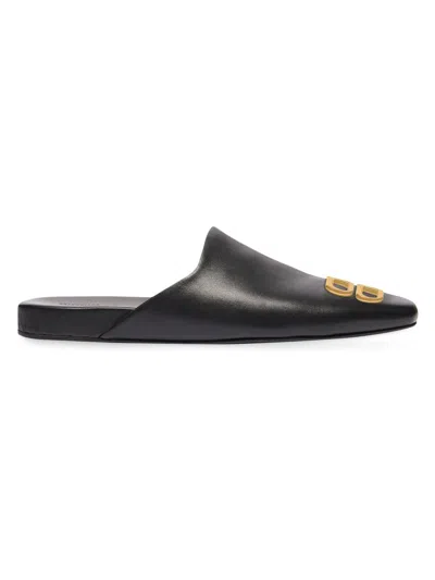 Balenciaga Women's Cosy Bb Slides In Black