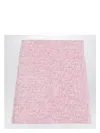 Balenciaga Pink Cotton Blend Tweed Mini Skirt