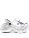Balenciaga Crocs Jibbitz Clogs In White