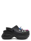 Balenciaga Mule Crocs Con Iconici Charm Jibbitz Rimovibili