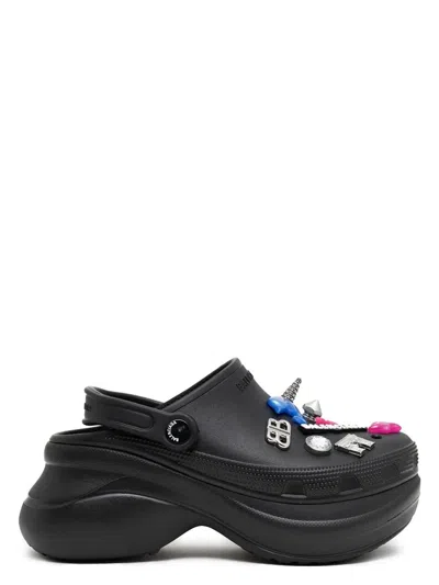 BALENCIAGA WOMEN'S CROCS JIBBITZ SNEAKER