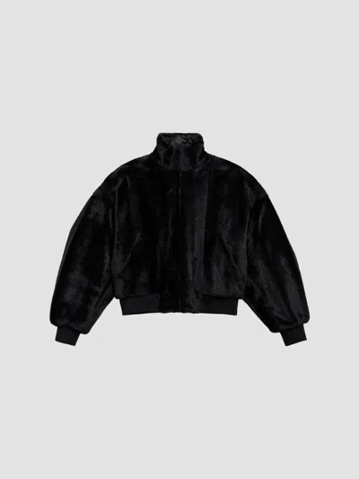 Balenciaga Women's Cropped Jacket In Black