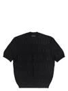 Balenciaga Women's Cropped Shirt In Black