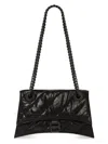 Balenciaga Crush Chain S Hobo Bag In Black