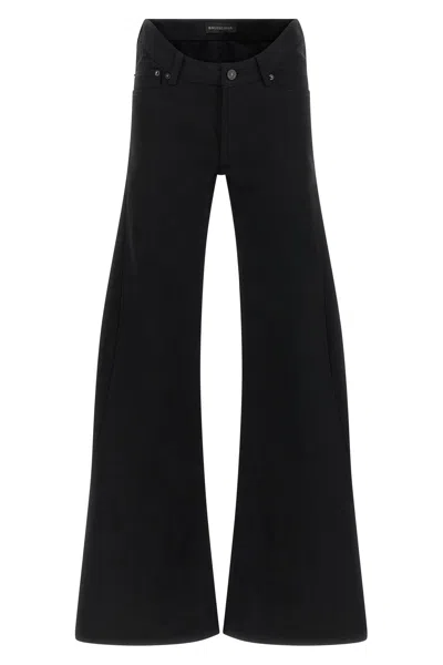 BALENCIAGA BALENCIAGA WOMEN CURVED WAIST JEANS