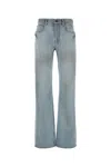 Balenciaga Women Denim Jeans In Blue