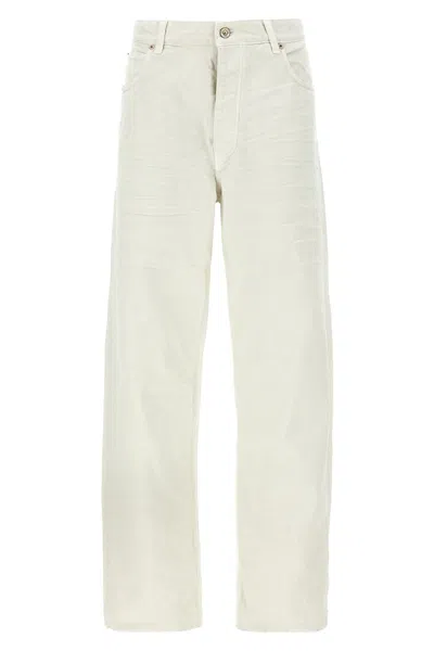 Balenciaga Women Denim Jeans In White