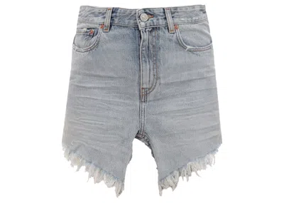 Pre-owned Balenciaga Women's Denim Mini Skirt In Blue