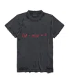 Balenciaga Cotton Dirac Formula T-shirt In Yellow