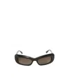 Balenciaga Diva Rectangle-frame Sunglasses