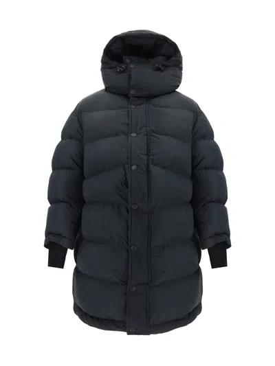 Balenciaga Down Jackets In Black